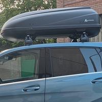 baule auto althura 420l con barre in mettallo