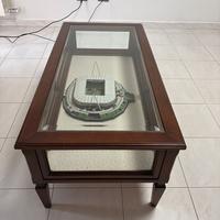 Tavolino da divano in arte povera