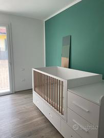 Lettino trasformabile alta qualità,NUOVO!