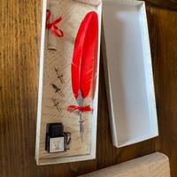 Penna piuma stilografica