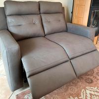 divano 2 posti ambo reclinabile