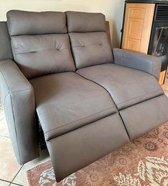 divano 2 posti ambo reclinabile