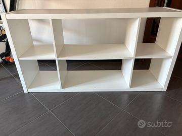 Libreria Kallax Ikea bianco