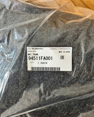 TAPPETO BAULE Subaru MAT TRUNK 94511FA001