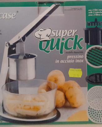PRESSINO IN ACCIAIO INOX