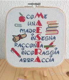 quadretto per le maestre