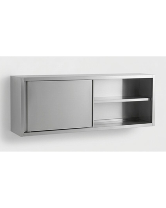 Pensile inox ante scorrevoli 170 cm
