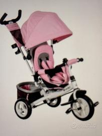 Triciclo bambini da 1 a 5 Anni super accessoriato