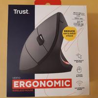 Mouse ergonomico wireless