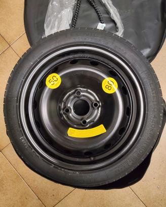 Ruotino di scorta per Hyundai I10 nuovo completo d
