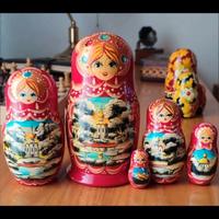 Matrioska originale russa 