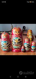 Matrioska originale russa 