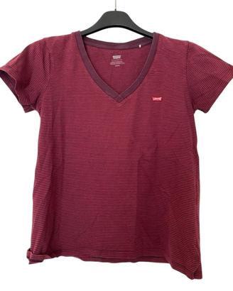 T-shirt Levi's con scollo a V taglia S