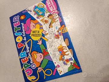 super poster nuovo 1metro da colorare 