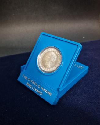 [ITALIA] 500 Lire Argento 1981 Virgilio - FDC