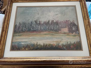 Sella Roberto olio su tela