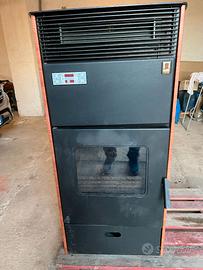 STUFA PER INTERNO MDB 34 KW LEGNA PELLET