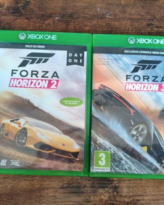 Forza Horizon 2 e Forza Horizon 3 Xbox One Series
