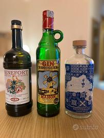 Bottiglie da collezione per bar, liquore e gin