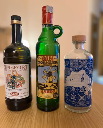 Bottiglie da collezione per bar, liquore e gin
