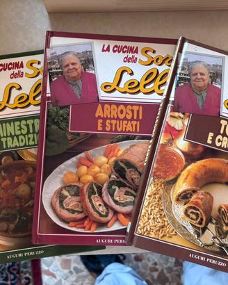 Tris Libri "La Cucina della Sora Lella"