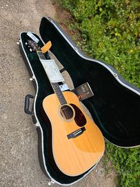 MARTIN D 35 E REIMAGINED AMPLIFICATA, DA VETRINA 