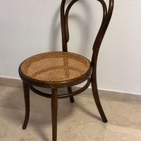 Sedia Thonet n.14 fine ’800 paglia originale