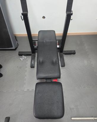 panca pesi pieghevole