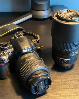 Nikon D3100 + lente