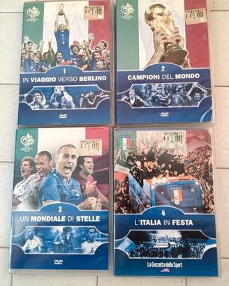 DVD Mondiali calcio 2006 italia campioni del mondo