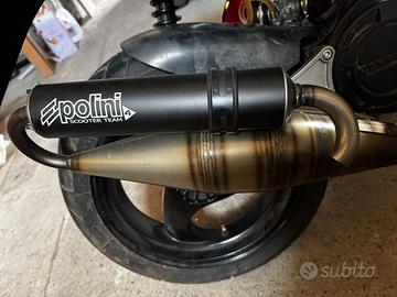 Marmitta Polini team 4 piaggio