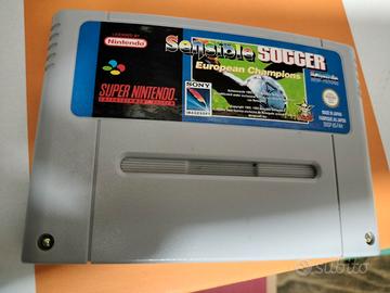 Sensibile soccer super nintendo gioco