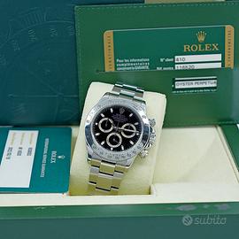 ROLEX DAYTONA 116520 CHIUSURA LUNGA 2009 FULL SET