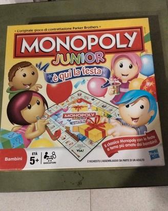 gioco da tavolo Monopoli Junior è qui la festa