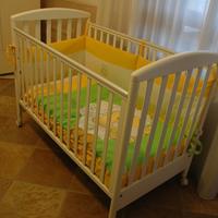 Cameretta bianca completa (5 oggetti) Pali 0-5anni