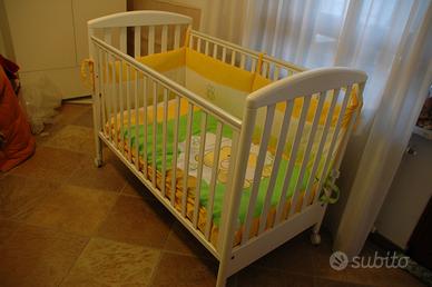 Cameretta bianca completa (5 oggetti) Pali 0-5anni