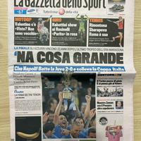 Gazzetta dello Sport Coppa Italia Napoli 2012