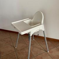 Seggiolone ikea antiplop + vassoio
