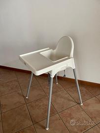 Seggiolone ikea antiplop + vassoio