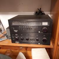 Hi Fi d'epoca,  Amplificatore + sintonizzatore 
