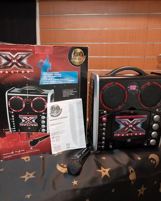 Giochi Preziosi X Factor Gold Sistema Karaoke 