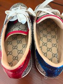 Gucci Ace GG Supreme Originali n. 41 – Mai usate