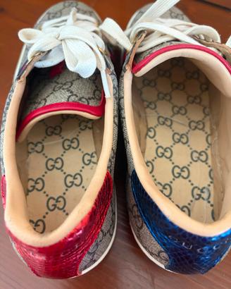 Gucci Ace GG Supreme Originali n. 41 – Mai usate