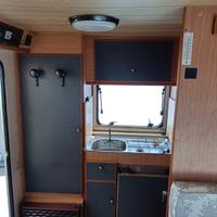 Camper mansardato 5 posti 