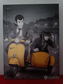 2 quadri lupin e Jigen Canvas