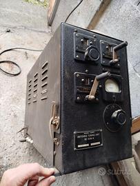radio da campo storica con cassa