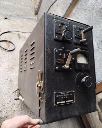 radio da campo storica con cassa