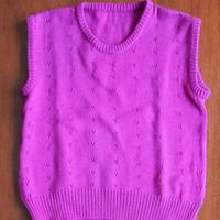 Gilet in lana bambina 8-9 anni