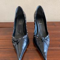 E Decolletè Bata nere n.37 vera pelle