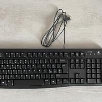 Mouse + Tastiera USB italiana Logitech